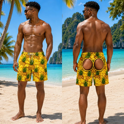 Exposed Butt Swimming Pants
